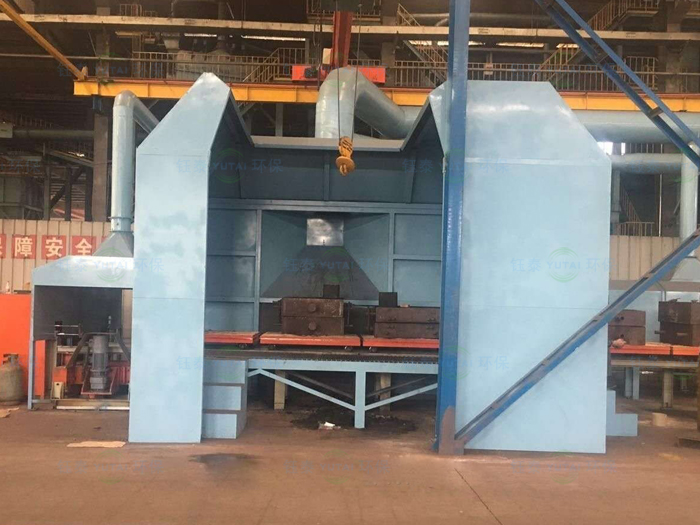 河南南陽電爐除塵器主體組裝完成 河南南陽電爐除塵器主體組裝完成